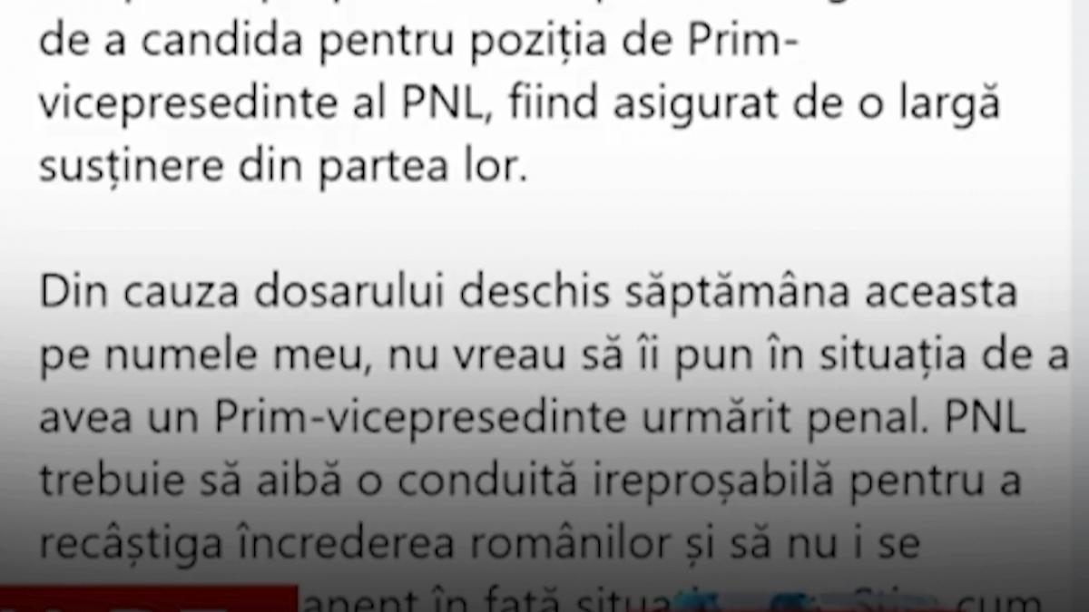 ciprian ciucu se retrage din conducerea pnl oana gheorghiu si dragos pislaru s au inscris in partid si candideaza la congres