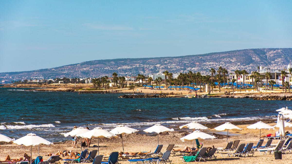 plaja in paphos