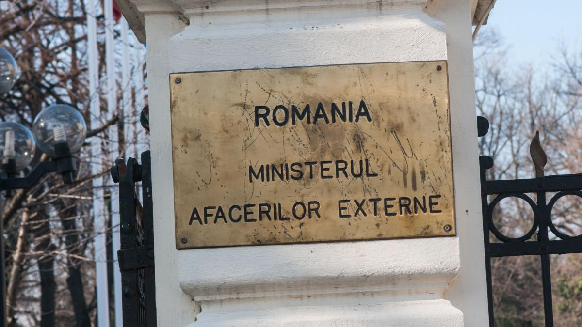 tablie ministerul afacerilor externe romania