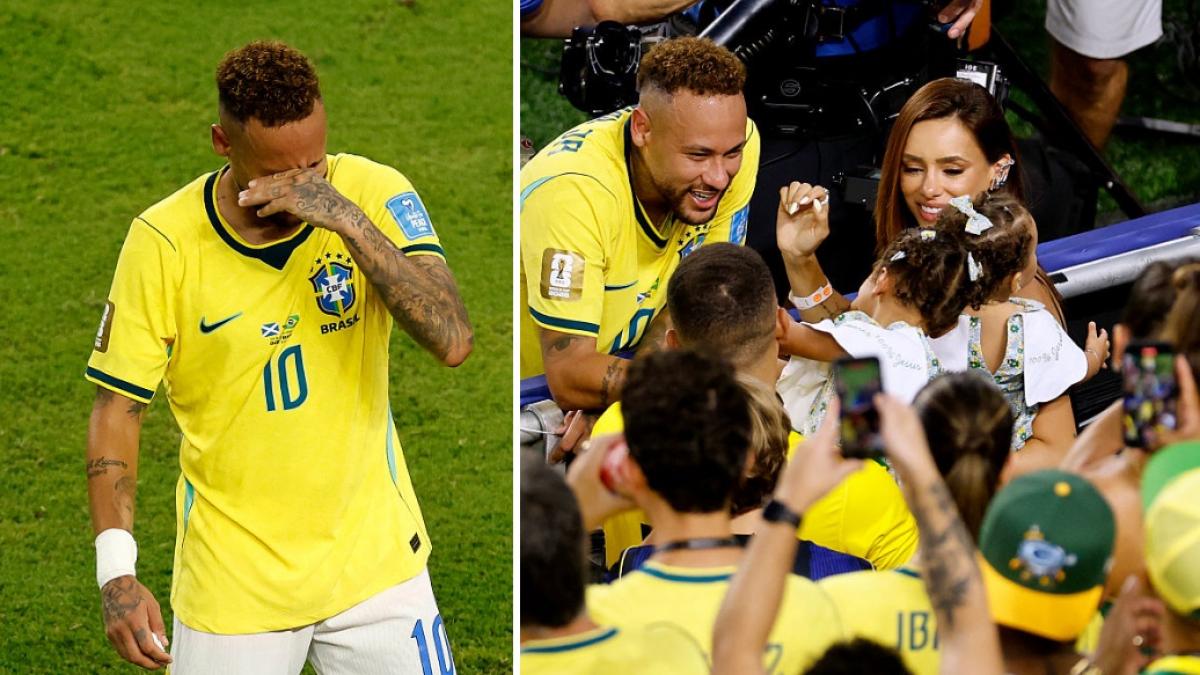 colaj 2 poze in care apare Neymar