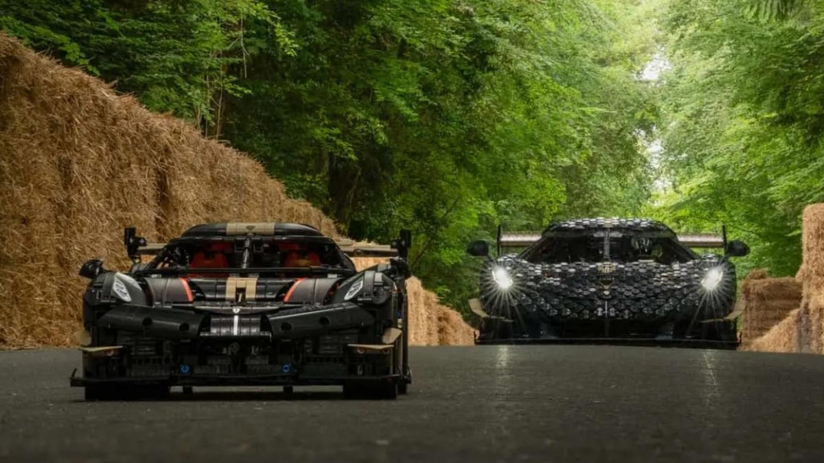 lego a construit un hypercar in marime naturala a atins 111 km h si a intrat in istorie