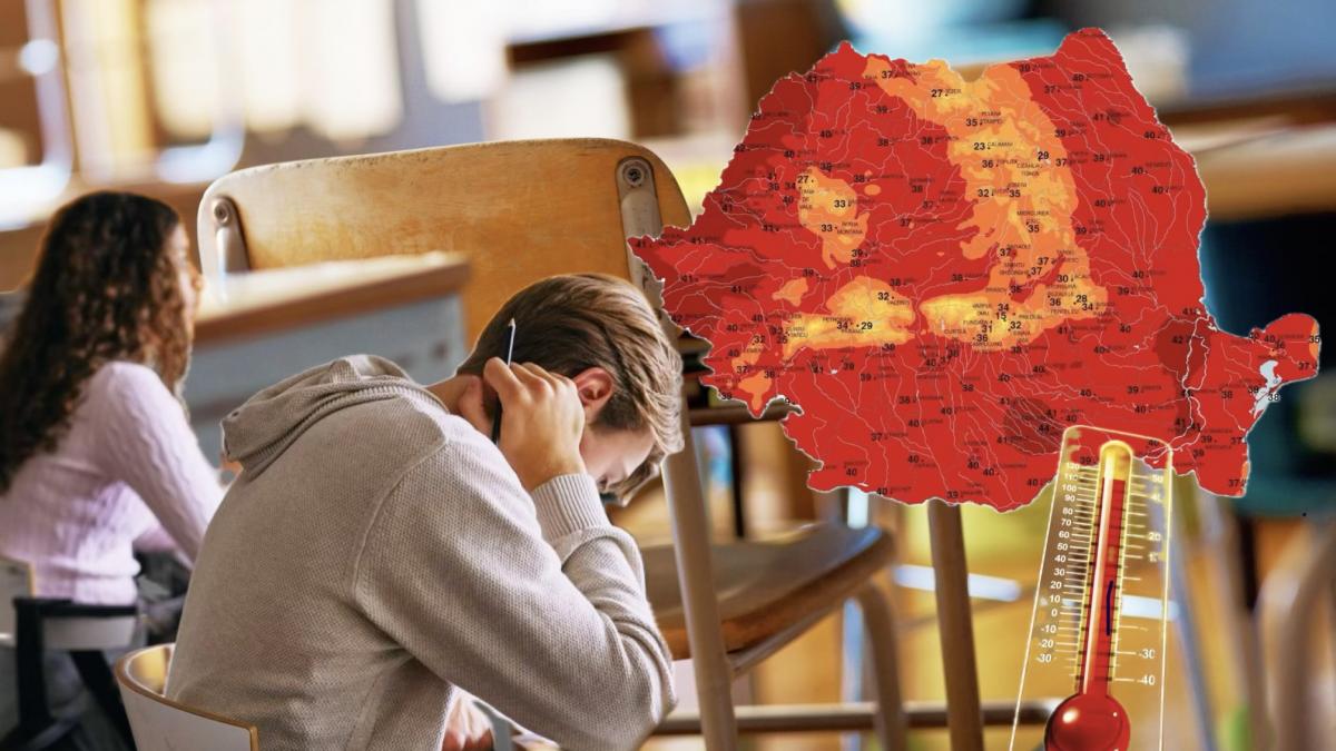 examenul de bacalaureat se amana marti din cauza codului rosu de caldura extrema proba la matematica istorie a fost decalata