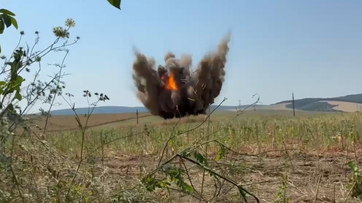 drona detonata la tulcea