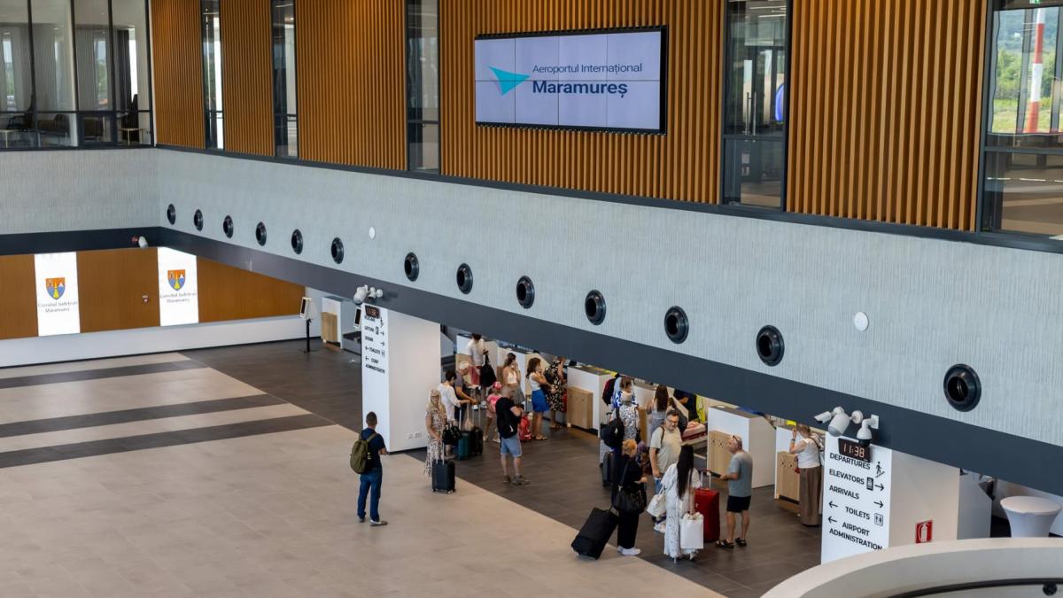 un aeroport international nou in romania a devenit operational