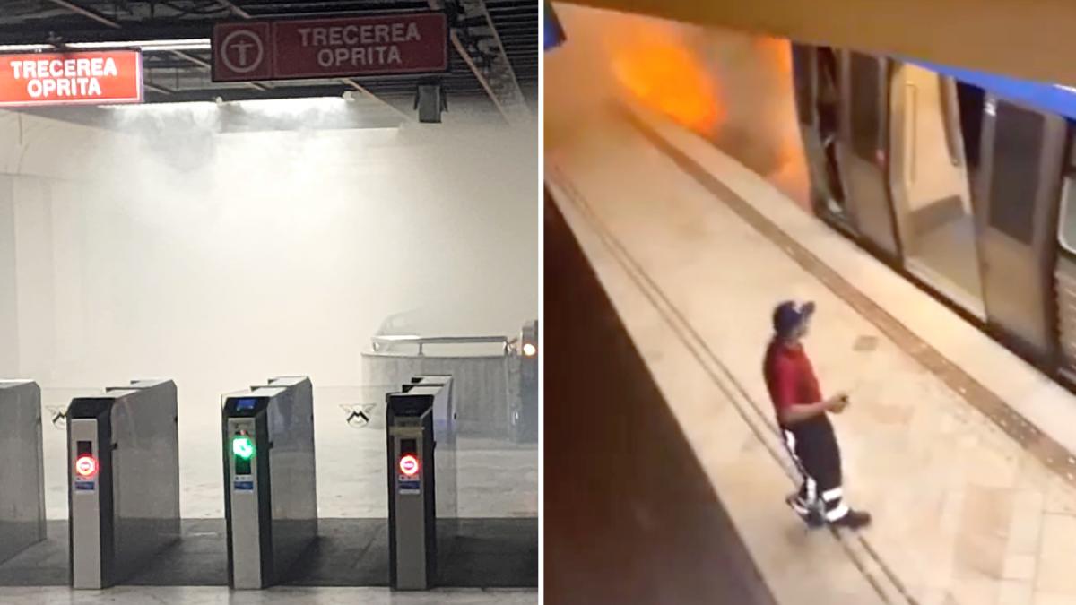 incendiu statie metrou universitate bucuresti 1 iulie 2026
