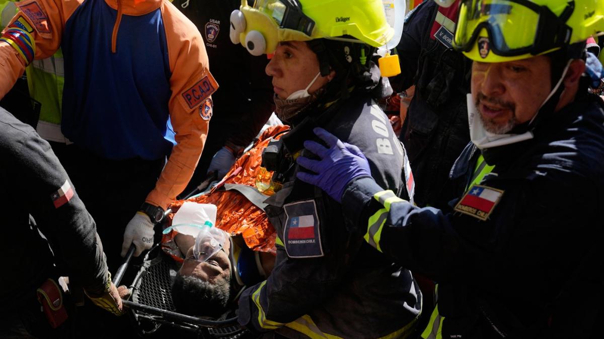 salvarea miraculoasa un barbat a supravietuit opt zile sub daramaturi dupa cutremurele devastatoare din venezuela