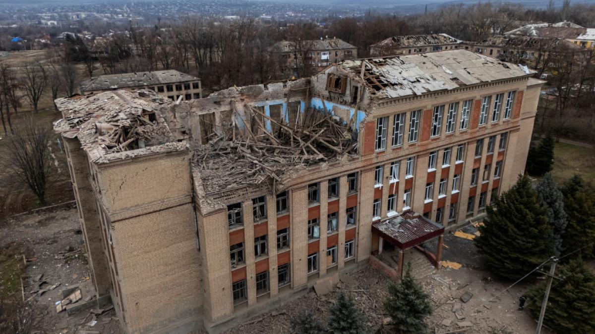 rusia sustine ca a ocupat orasul ucrainean kostiantinivka kremlin putin a sarbatorit