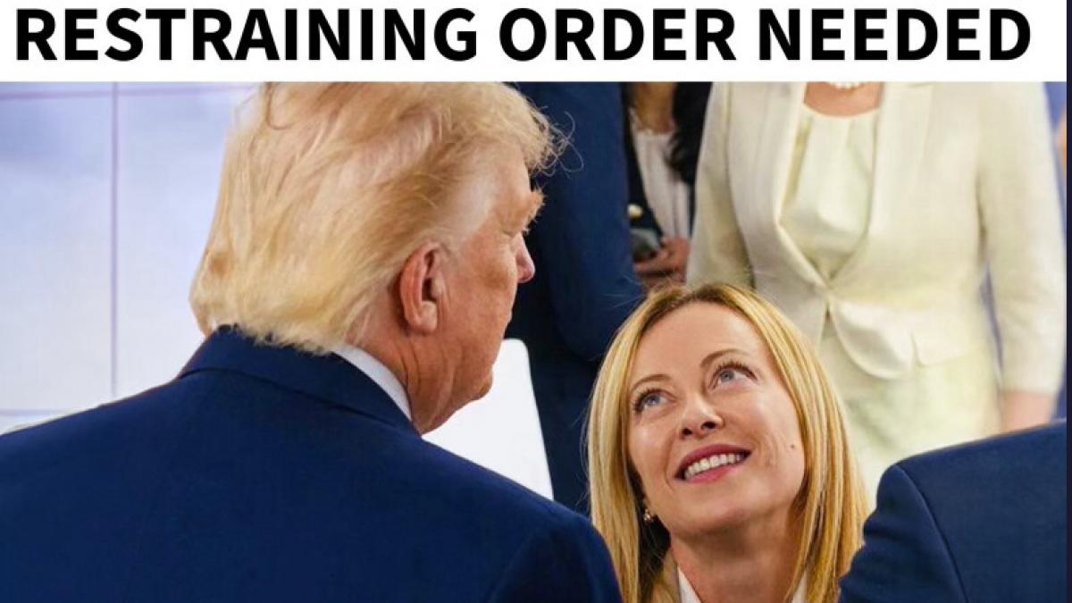trump si meloni