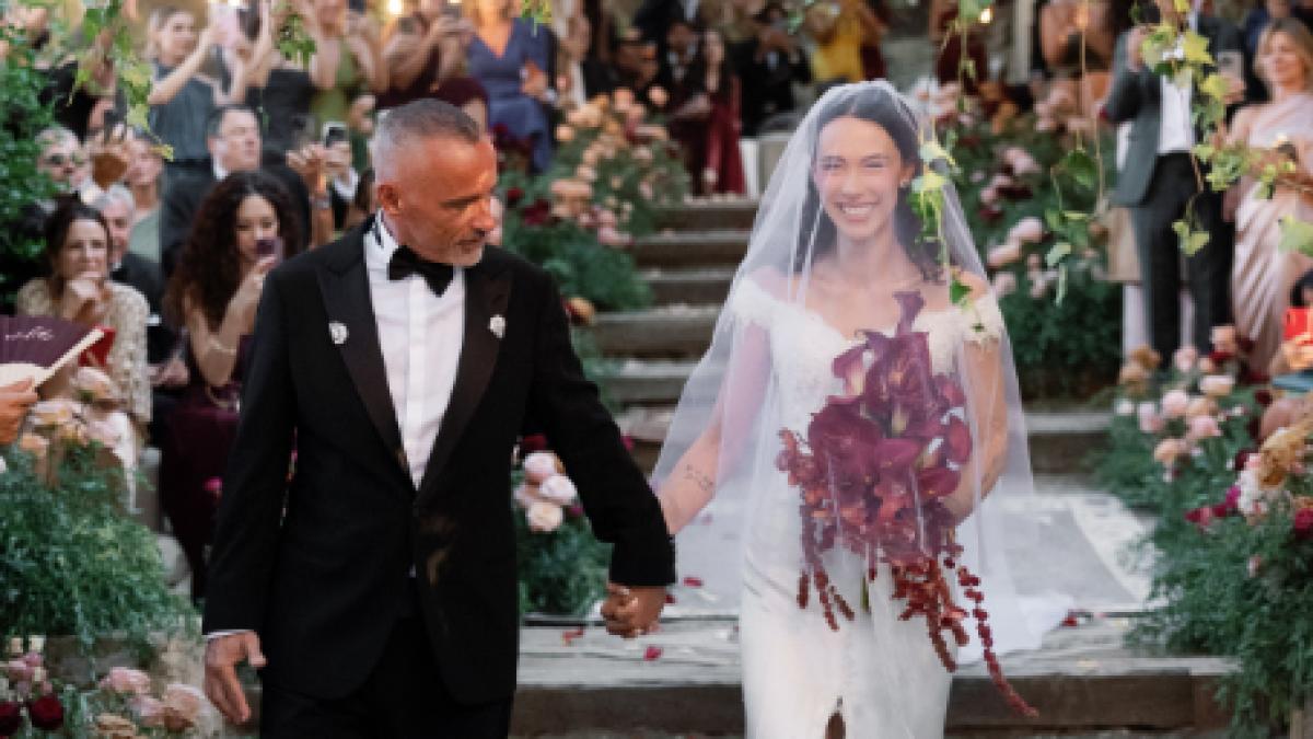 Eros Ramazzotti si-a condus fiica la altar