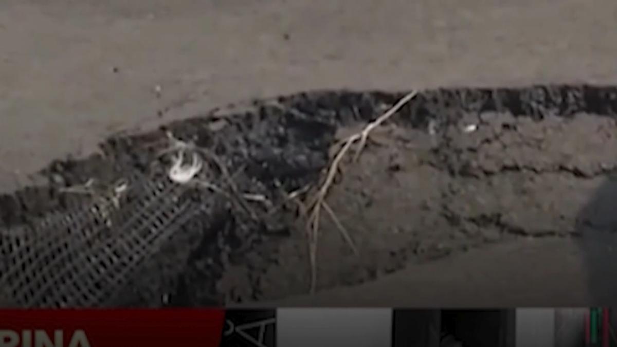 noi probleme pe autostrada sebes turda o noua surpare pe drum