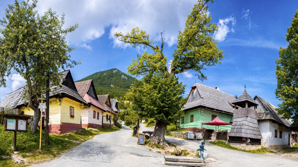 Vlkolínec Slovacia