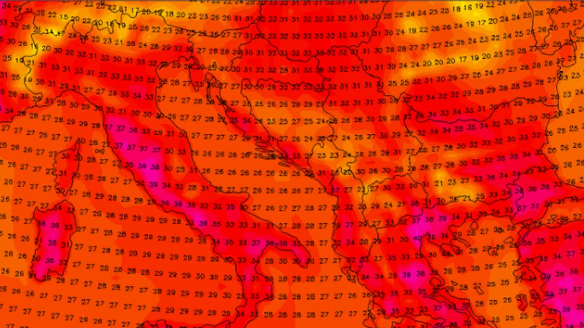 hartile noului val de caldura extrema cum se deplaseaza in europa un blocaj atmosferic va aduce peste 45 de grade celsius