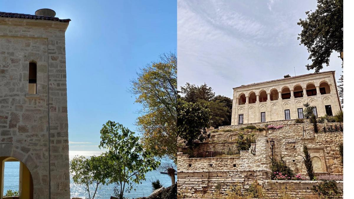 vila storck de pe faleza din balcic restaurata dupa decenii cei care o pozeaza nu stiu vecinii reginei maria erau doi artisti romani