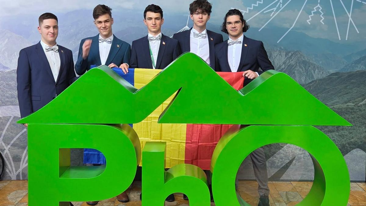 elevii romani au obtinut doua medalii de aur si trei de argint la olimpiada internationala de fizica 2026