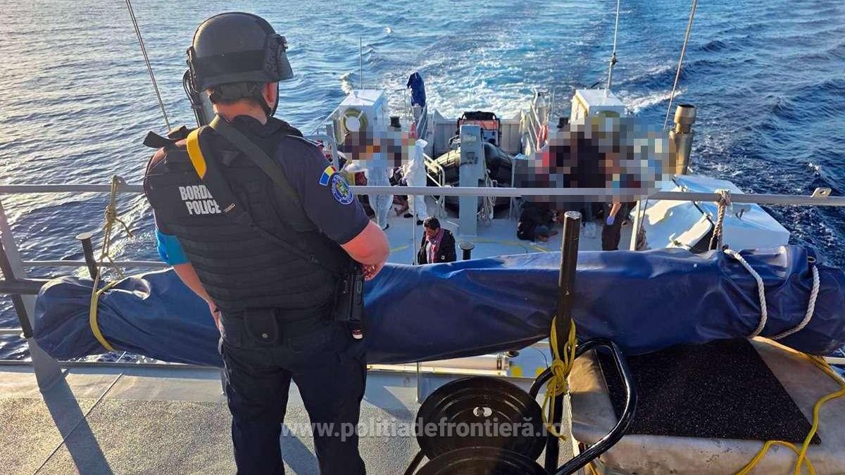 politistii de frontiera romani au salvat 414 oameni aflati in pericol pe marea mediterana in 2026 in misiunile frontex