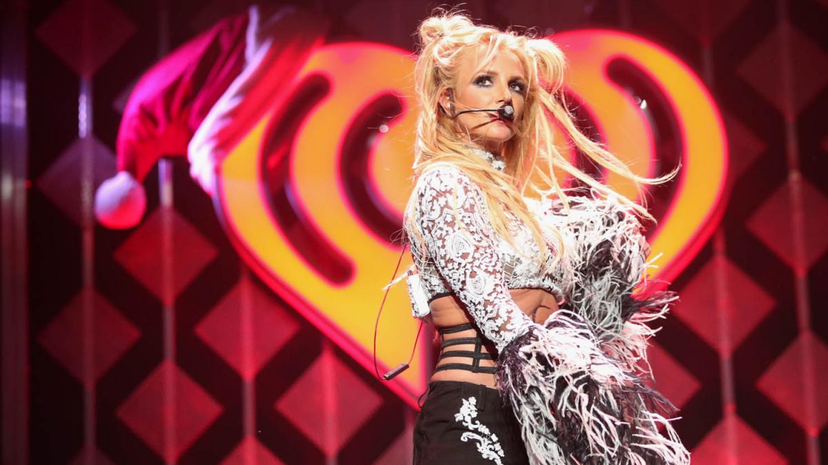 Britney Spears pe scena in concert