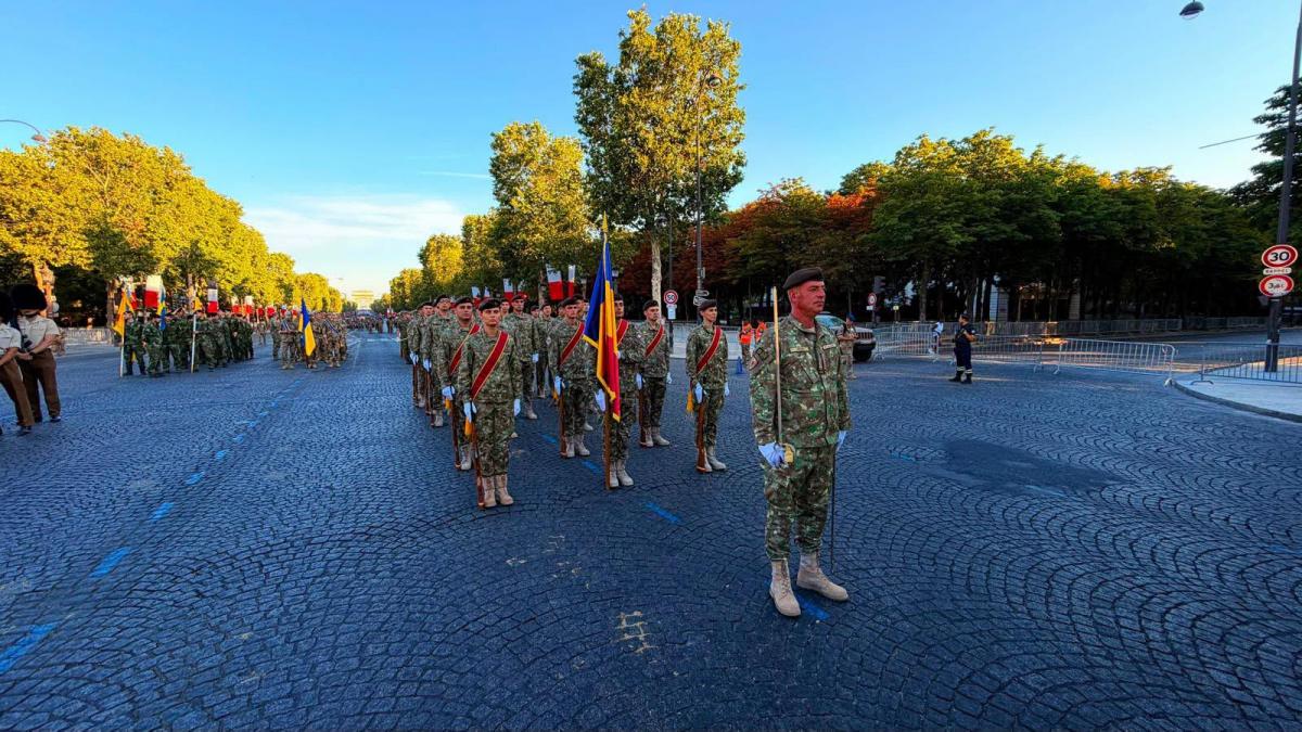 un detasament al armatei romaniei va defila pe champs elysees de ziua frantei tema paradei trezirea strategica a europei