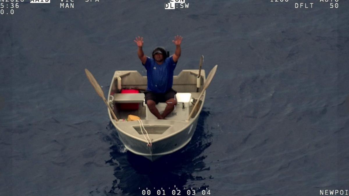 a plutit opt zile in deriva in oceanul pacific fara mancare sau apa nu mi am pierdut niciun moment speranta