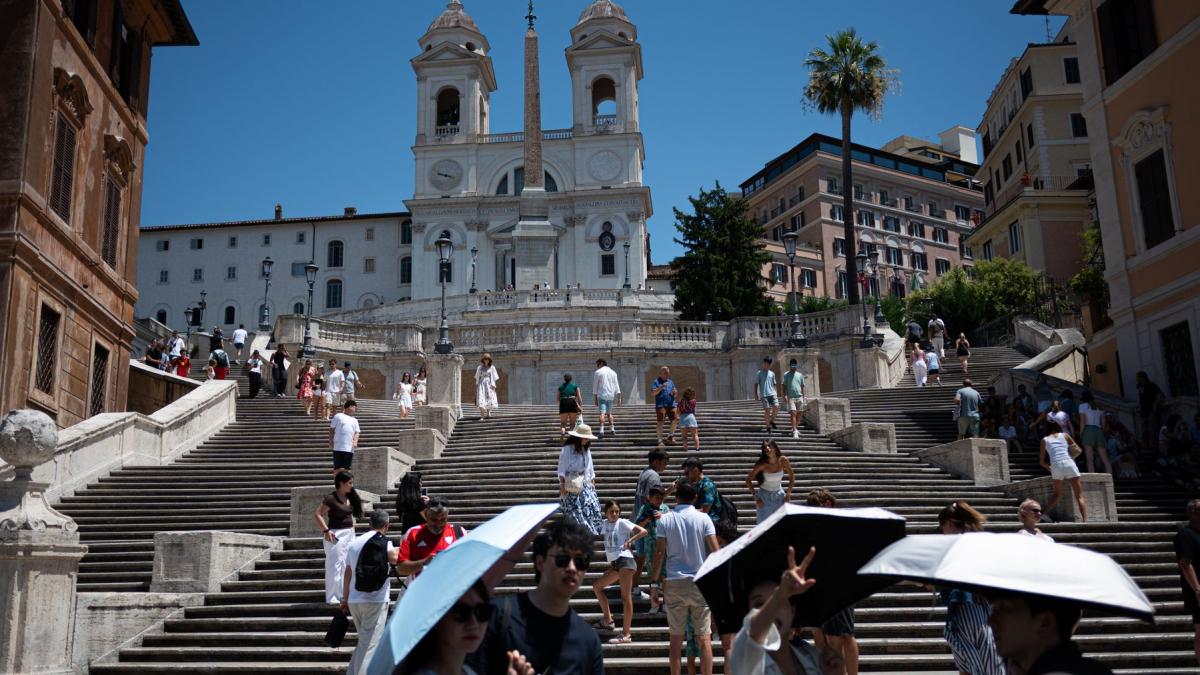 Piazza di Spagna, Roma, Italia