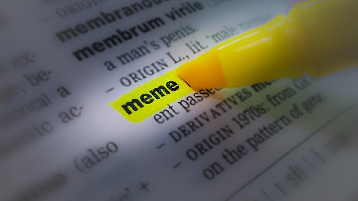 dictionar cuvinte meme definitie sens