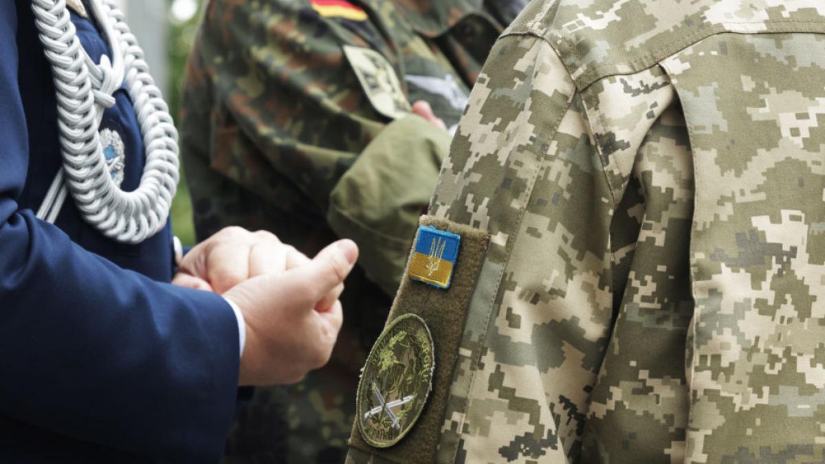 militari ucraineni si germani getty