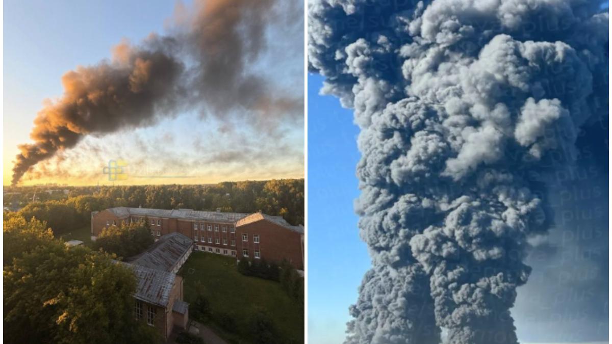 incendiu urias la un depozit petrolier din regiunea moscovei ucraina a lansat sute de drone spre capitala rusiei