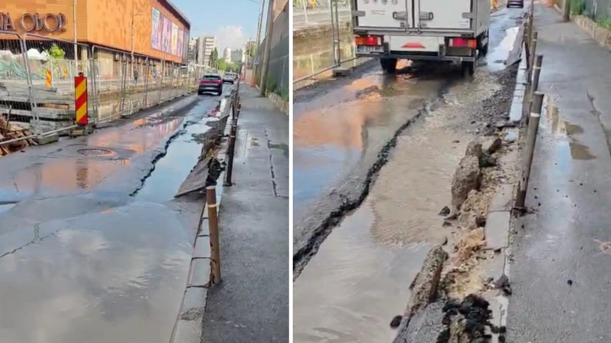 s a surpat drumul la piata obor din bucuresti e sant in asfalt iar strada se inchide pentru reparatii ce cai de acces mai au soferii