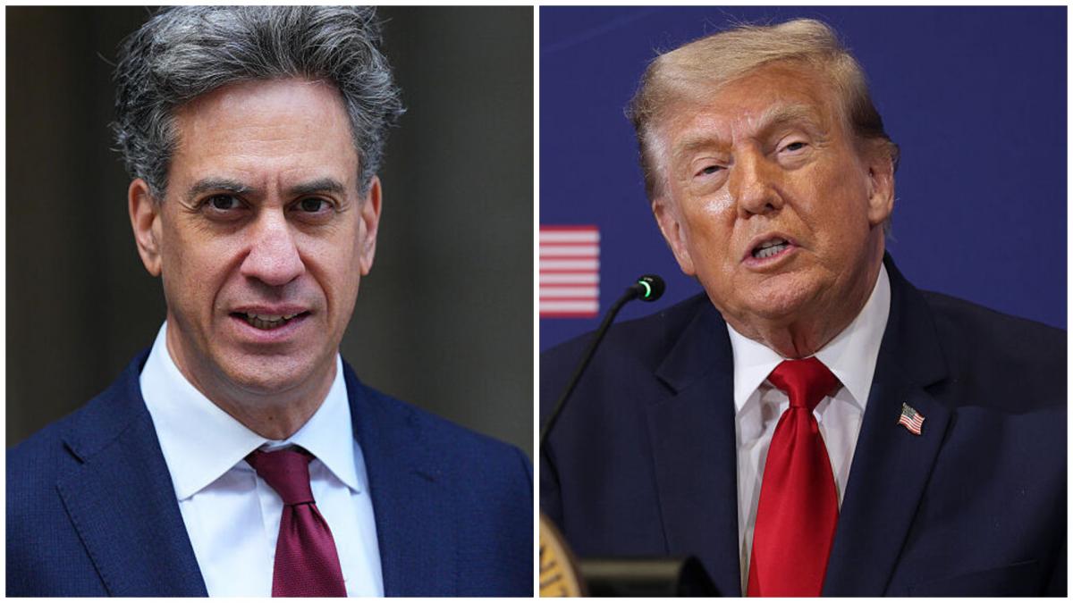 ed miliband și donald trump