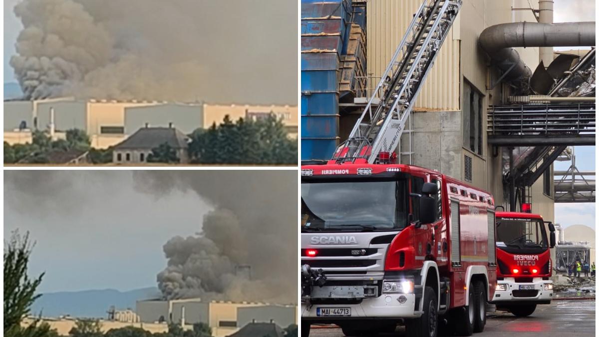 incendiu la fabrica in brasov