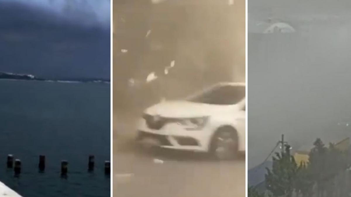 istanbul lovit de o furtuna cu puterea unui uragan mai multe avioane nu au putut ateriza pe aeroporturile din oras