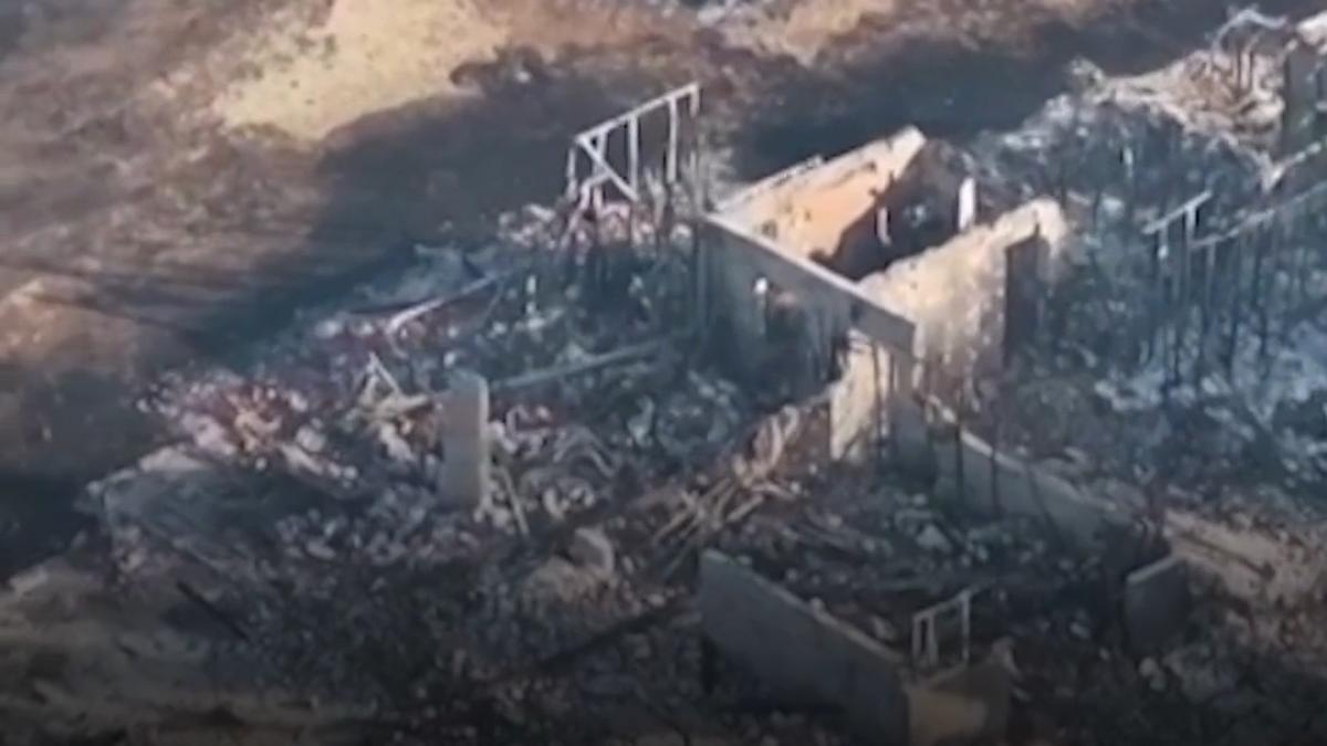imagini apocaliptice filmate de reuters cu dezastrul lasat in urma de foc in spania si franta