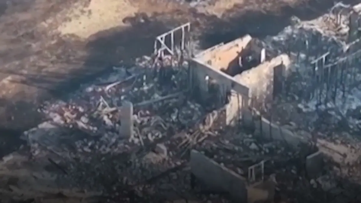 imagini apocaliptice filmate de reuters cu dezastrul lasat in urma de foc in spania si franta