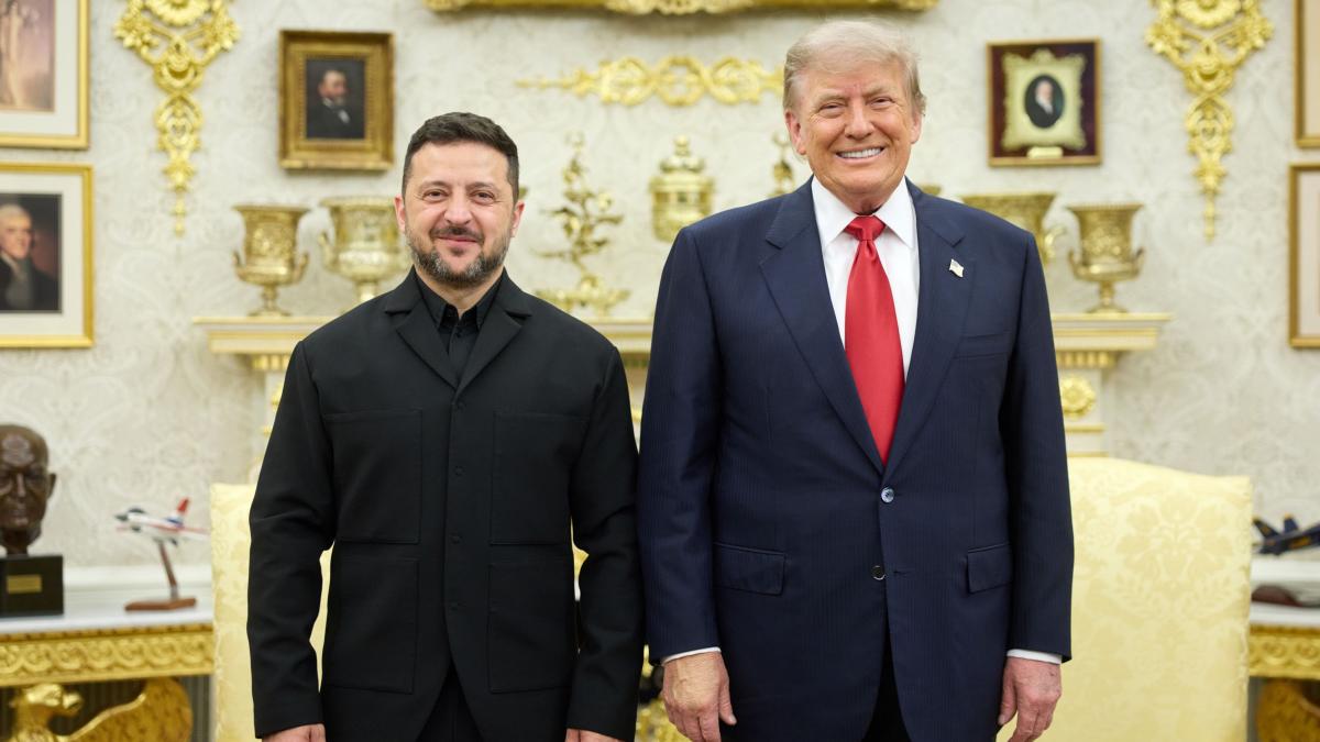 Zelenski si Trump