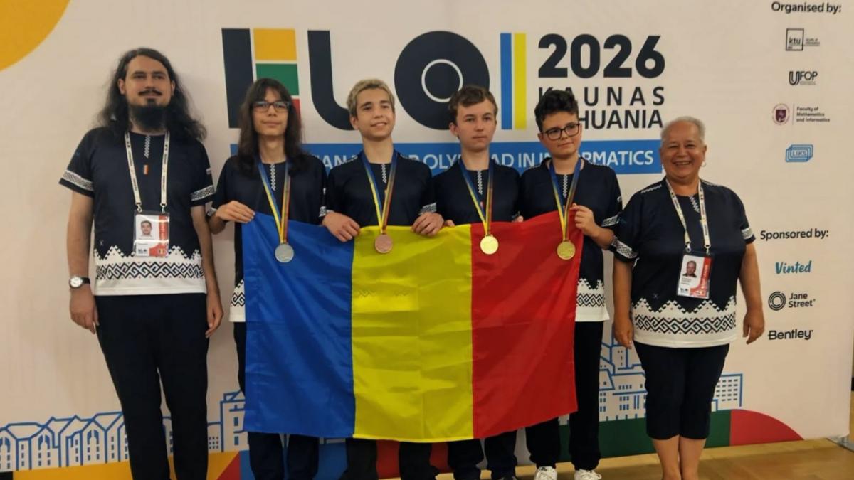 elevii romani au castigat locul i la olimpiada europeana de informatica pentru juniori 2026 la ce scoala invata fiecare