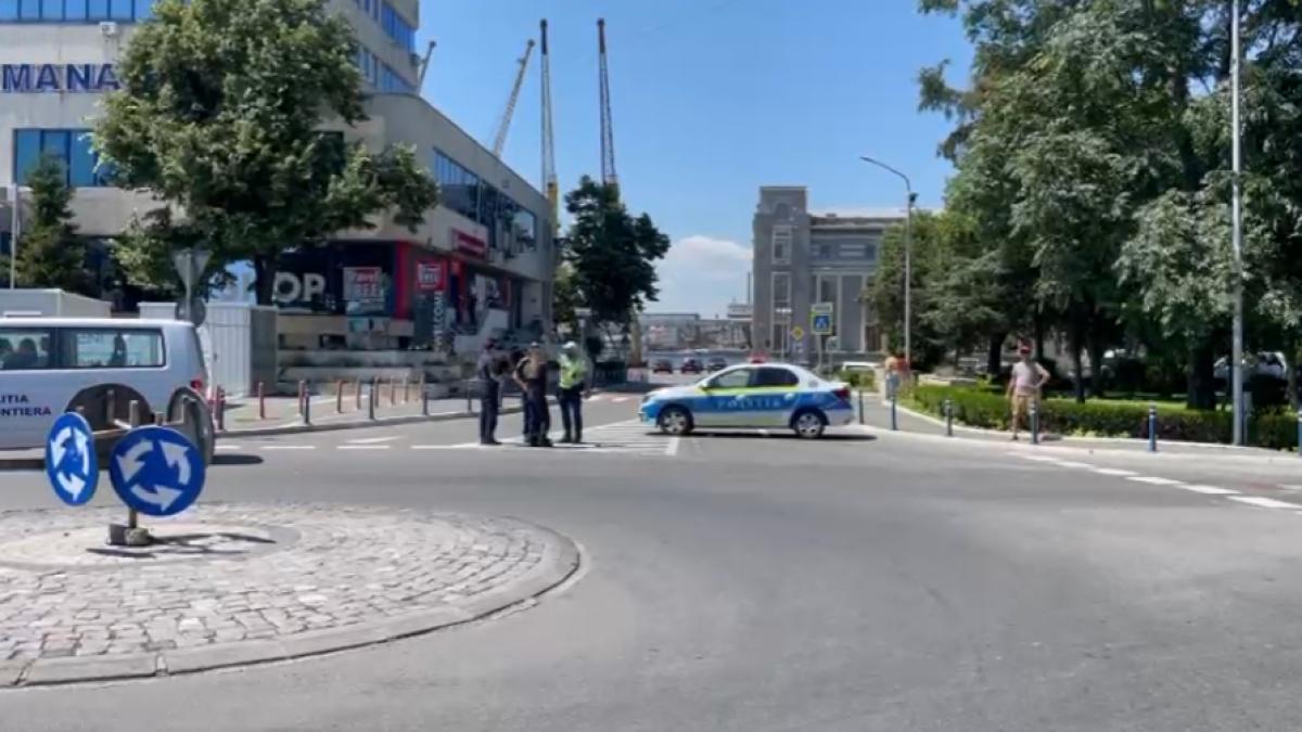 politisti in portul constanta