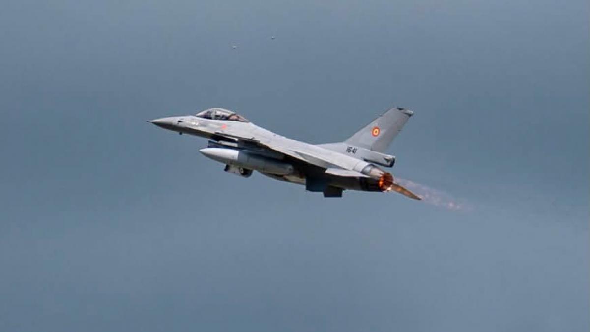 mapn anunta alerta de drona in tulcea doua avioane f 16 au fost ridicate de urgenta