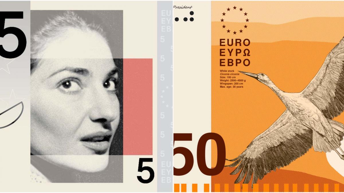cum vor arata noile bancnote euro sase milioane de europeni au ales intre beethoven maria callas si berze