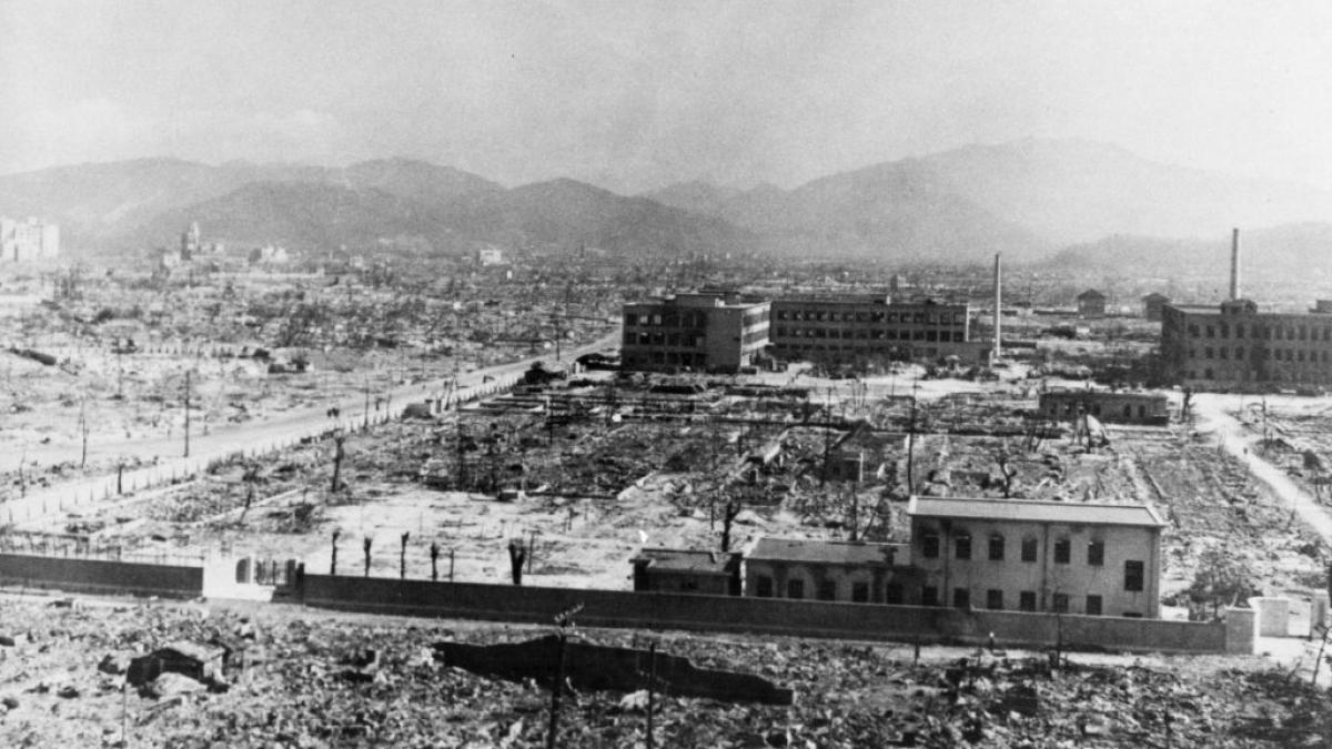 Hiroshima dupa explozia atomica