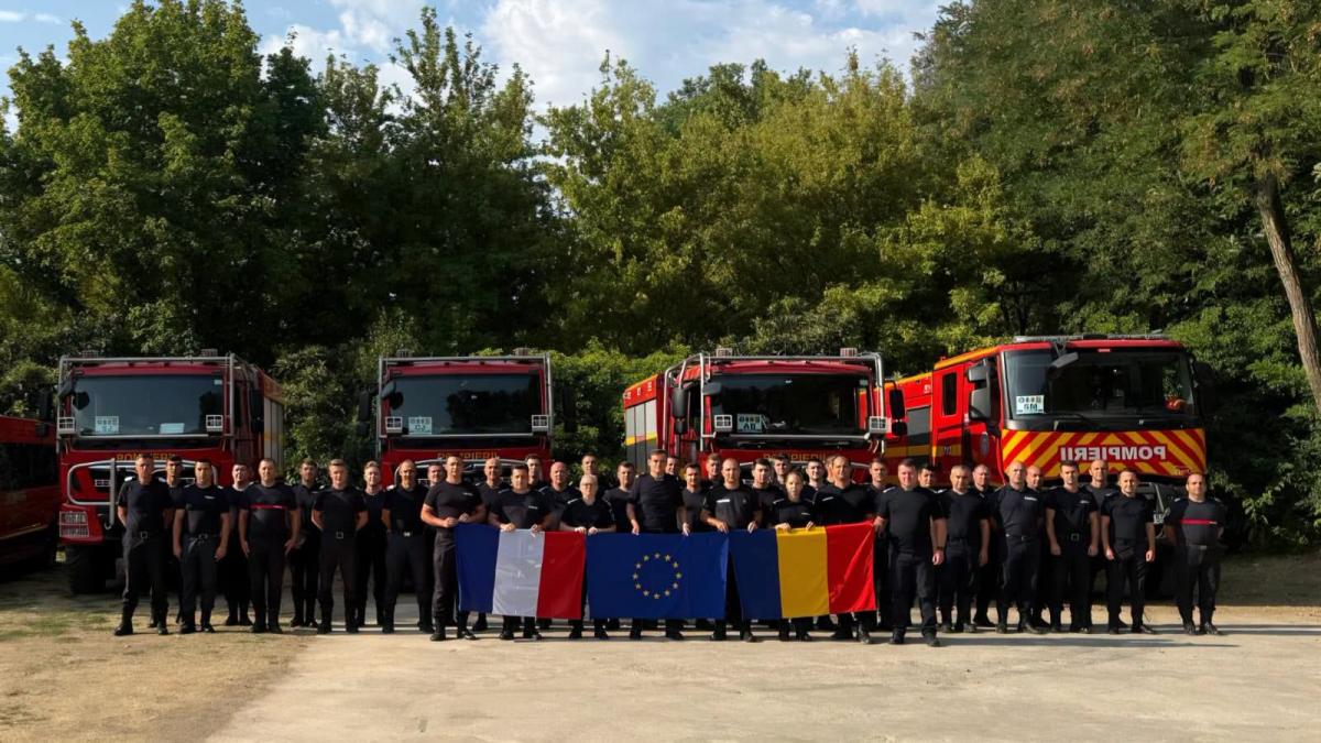 intoarcere emotionanta pentru pompierii romani din al doilea modul dislocat in franta cum i au impresionat copiii francezi