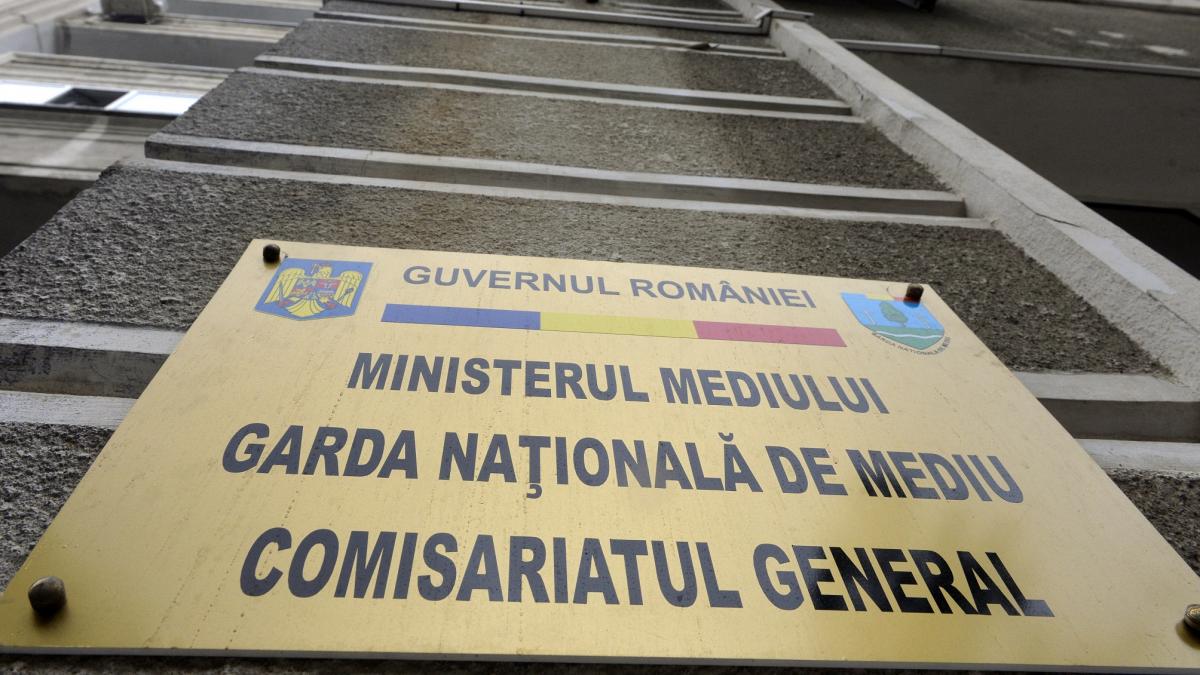 poza in care apare sediul Gărzii Naţionale de Mediu