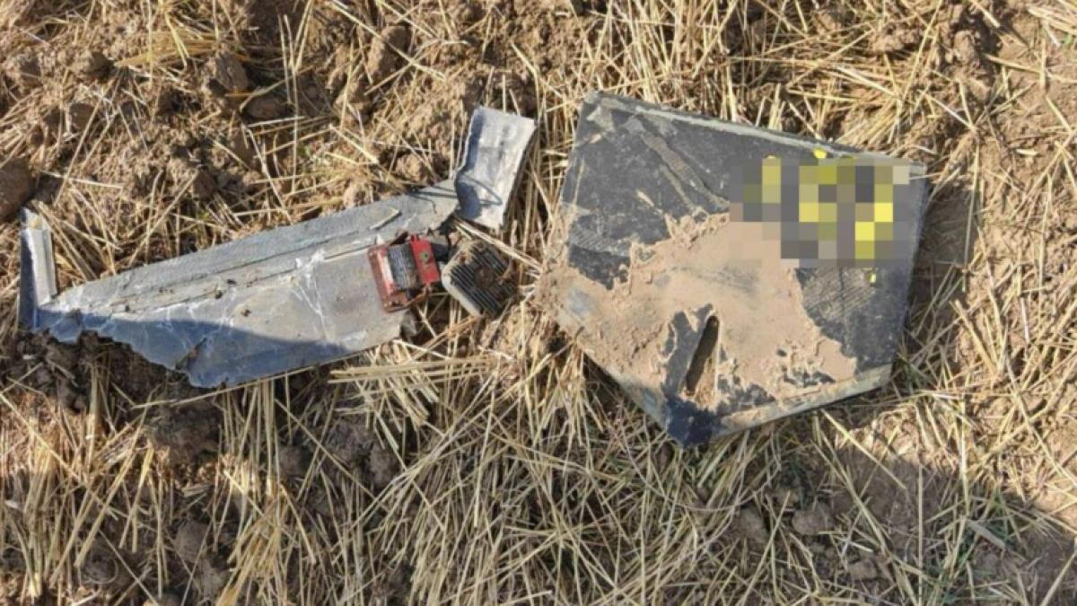 fragmente de drona de tip geran 2 au fost gasite in raionul cahul in republica moldova