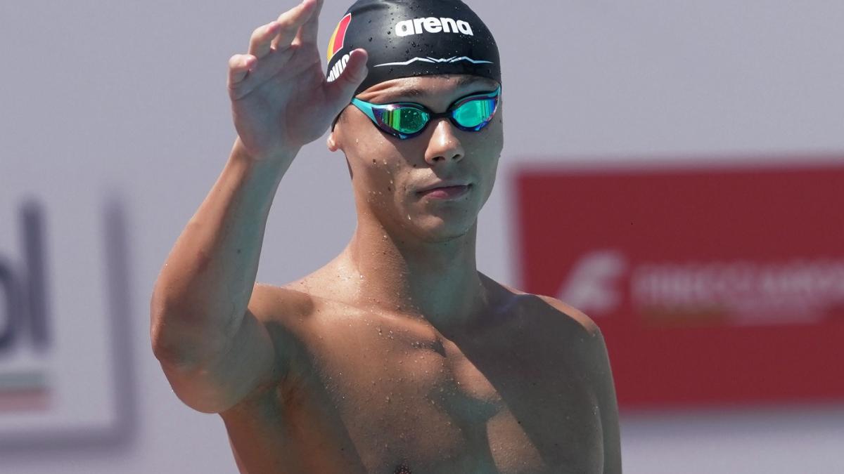 david popovici s a calificat cu cel mai bun timp in semfinalele probei de 100 m liber la europenele de natatie de la paris