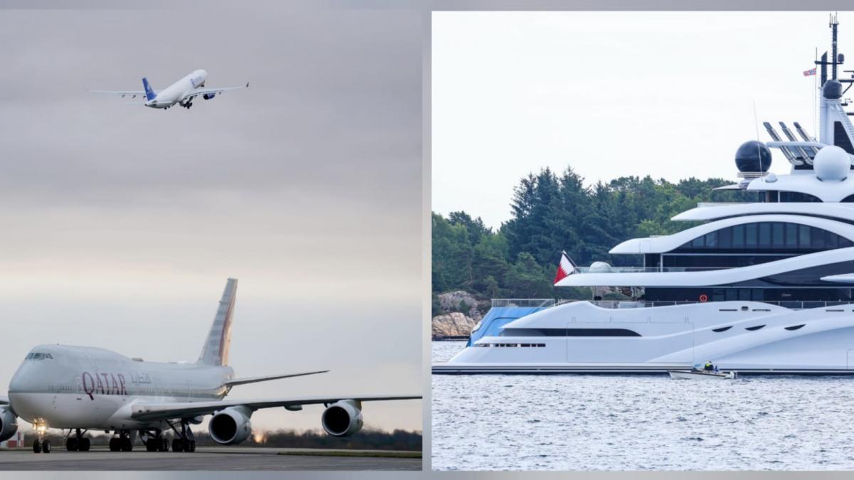 un sef de stat a zburat pana in spania cu avionul de 400 de milioane de dolari ca sa vada eclipsa de soare de pe un iaht ultra luxos