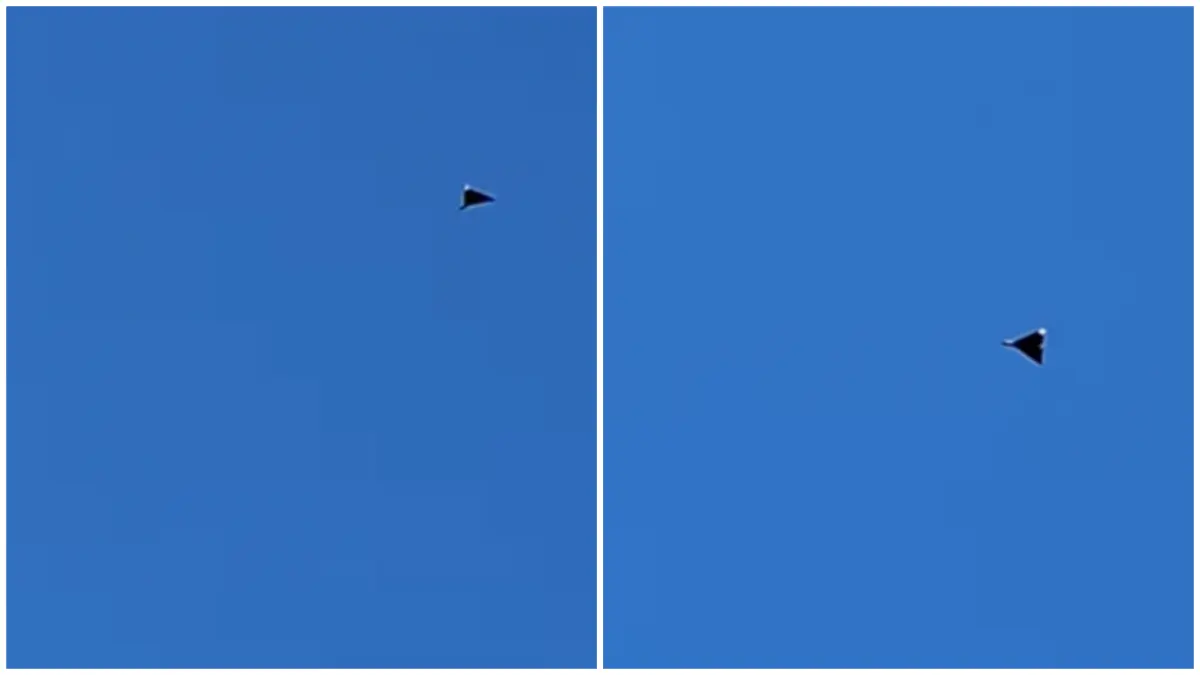 imagini cu drona care a explodat azi in tulcea oamenii au filmat o cand a zburat deasupra caselor lor