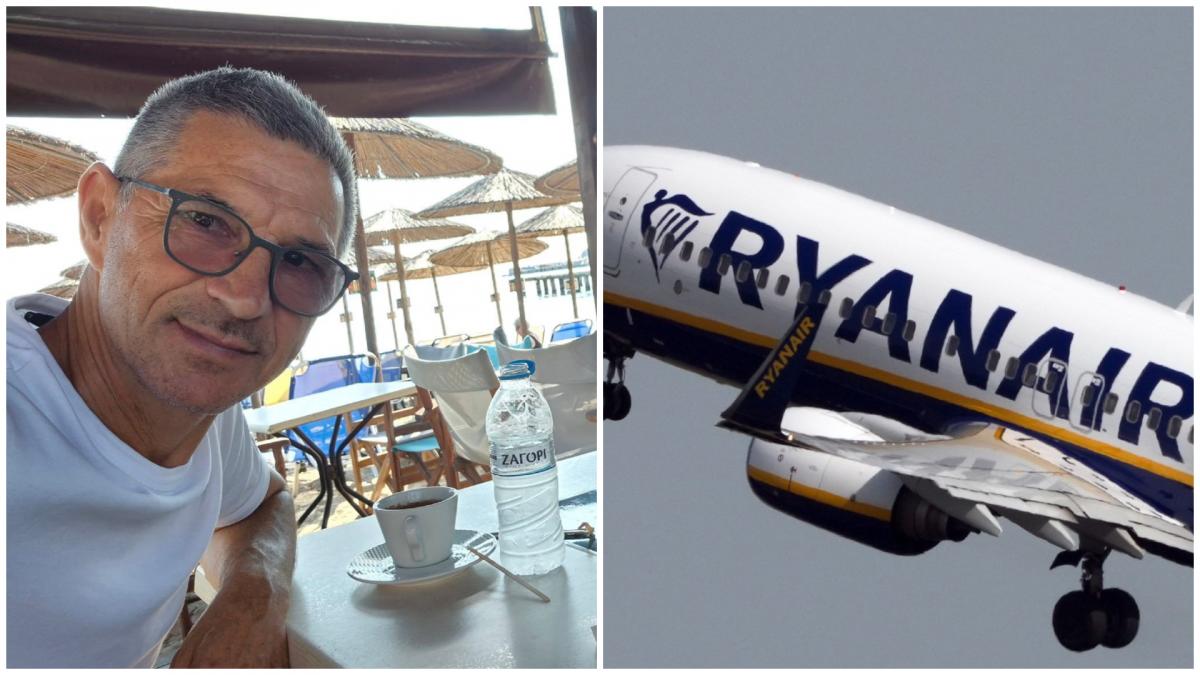colaj sotul ljubisa karovic zbor grecia germania pasager ranit aspirat din avion geam spart si avion ryanair