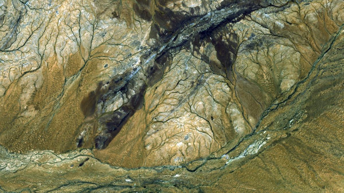Imagine cu zona Jack Hills, aflată Australia de Vest, unde a fost găsit acest cristal străvechi de zircon - GettyImages-98185177