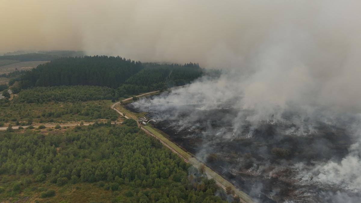 incendiu cumplit in belgia flacarile au ars 1 600 de hectare in 24 de ore incep evacuarile tara a cerut ajutor de urgenta de la ue