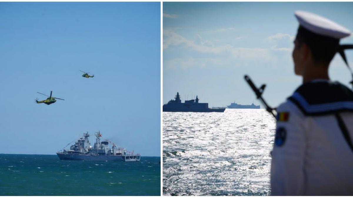 ziua marinei sarbatorita sub amenintarea dronelor romania scoate in premiera noua corveta presedintele nu participa la festivitati