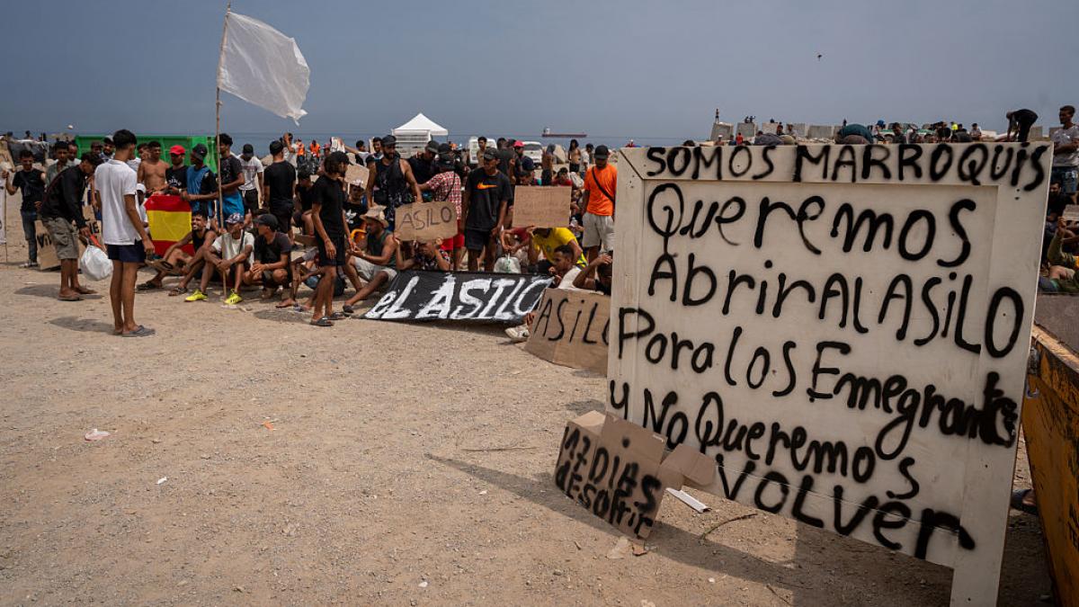 migranti ceuta getty