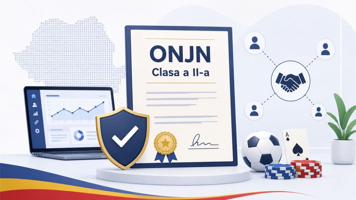 Licența ONJN Clasa a II-a și rolul ei în afilierea iGaming